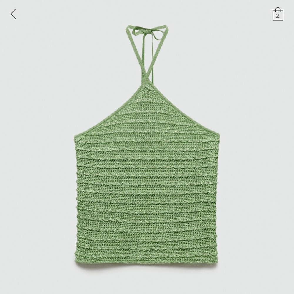 Mango Vibrant Green Knit Fabric